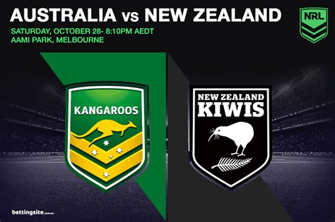 australia vs new zealand betting